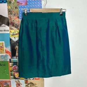 Vintage Monsoon mini pencil skirt